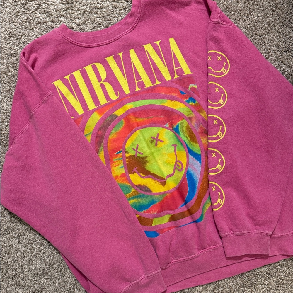 Urban Outfitters Nirvana Crewneck